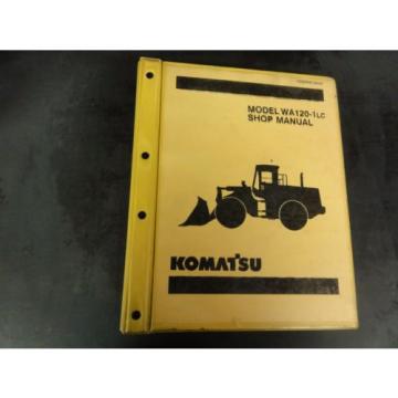 Komatsu WA120-1LC Wheel Loader Shop Manual