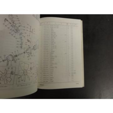 Komatsu 6D105-1 Diesel Engine Parts Book