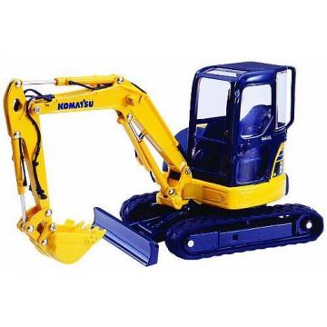 Diamond pet DK-6104 1/32 scale Komatsu mini excavator PC50MR Gareo