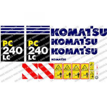 KOMATSU pc240lc Escavatore Adesivo Decalcomania Set