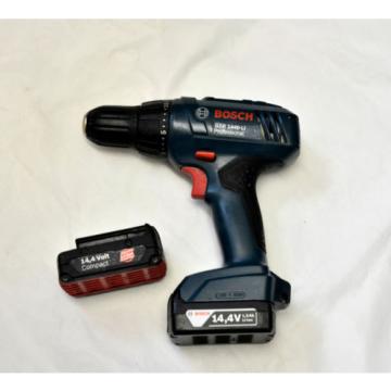 Bosch GSB 1800 Combi Drill, GSR 1440-LI Drill/Driver Set.4 Batts,L-Boxx,18&amp;14.4v