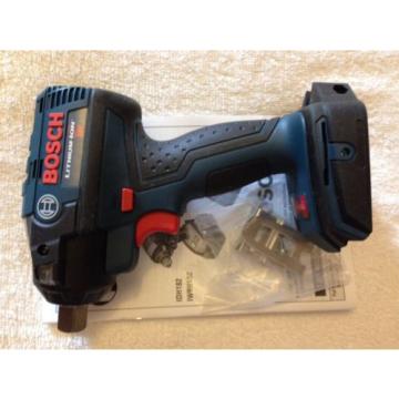 New Bosch 18V IWBH182B 1/2&#034; EC Brushless 3 Speed Impact Wrench W Pin Detent NIB