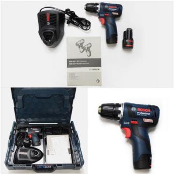 Bosch GSR10.8V-EC Professional 10.8V 2.0Ah Cordless Drill Drive Full Set