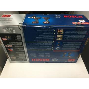 Bosch CLPK222-181 18V Cordless Li-Ion Hammer Drill/Impact Driver Combo Kit