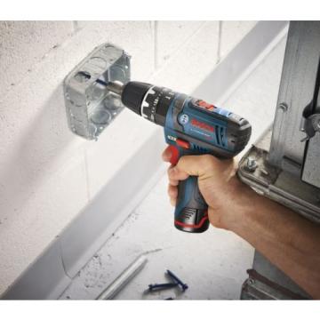 Bosch PS130-2A 3/8-Inch 12-Volt Lithium-Ion Ultra-Compact Hammer Drill/Driver...