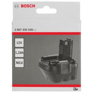 new Genuine Bosch NiCAD 12V 1.2AH PRO BATTERY Drills 2607335526 3165140308151#