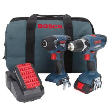 NEW Bosch CLPK24-180 18-Volt Lithium-Ion Combo Kit (2-Tool) NEW