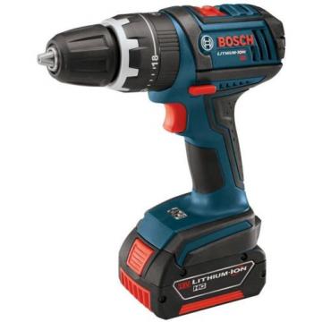 Bosch Lithium-Ion 1/2in Hammer Drill Concrete Driver Kit Cordless Power Tool 18V