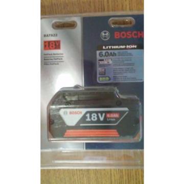 New Bosch 18-Volt 6-Amp Hours Lithium Power Tool Battery Model BAT622