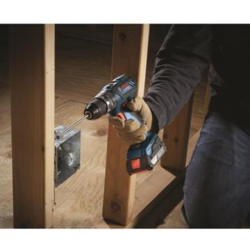 Bosch Li-Ion Hammer Drill/Driver Cordless Power Tool Kit 18-Volt Keyless HDS181A