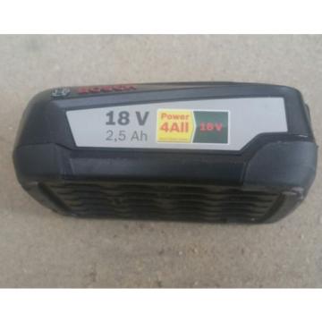 GENUINE BOSCH POWER4ALL 18V 2.5AH BATTERY NEW **UK POST ONLY**