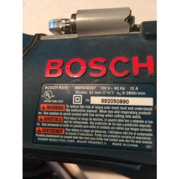 Bosch RS15 Reciprocating Saw 32mm (1 1/4&#034;)  w/ case - Electric - L@@K