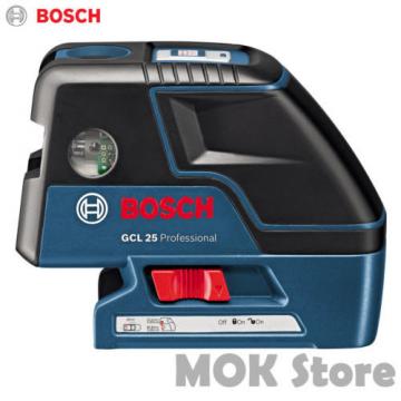 Bosch GCL25 Professional Self Leveling 5-Point Alignment Cross-Line Laser Level