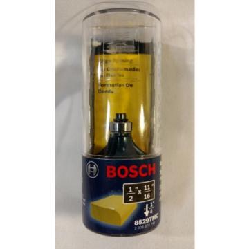 router bit roundover Bosch 1/2in X 11/16in 1/4in shank 85297MC New