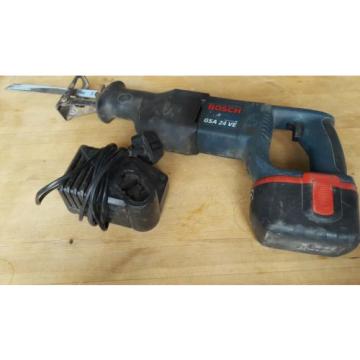 Bosch cordless gsa 24 ve heavy duty reciprotating saw tool