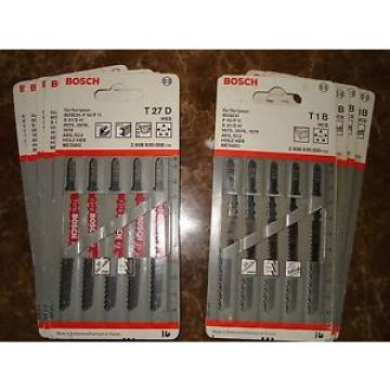 NEW Bosch Jigsaw Blades (T1B &amp; T27D) 31/2 inch--wood/metal-see pics-  45 total-