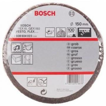 BOSCH 3 608 604 023 - Vello levigatore 150 mm, grana 100 - 5 dischi