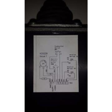 Sauer-Danfoss Control Handle MCH4FBD1505 K33229 Issue 1