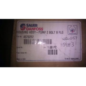 GENUINE SAUER DANFOSS HOUSING ASSEMBLY PUMP 4570252 / 7L29