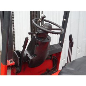 LINDE E16P. 3800mm LIFT. USED ELECTRIC FORKLIFT TRUCK. (3885)