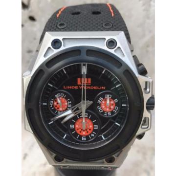 Linde Werdelin Spidospeed Black Orange Chronograph