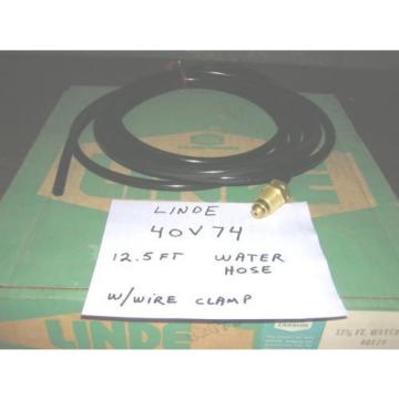 Linde Esab tig water hose 40V74 12.5 ft