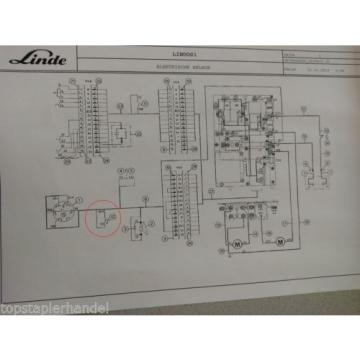 Microinterruttore Linde 0009733012 E12/15/20/25 L10/12 BR 035,141,324,325,