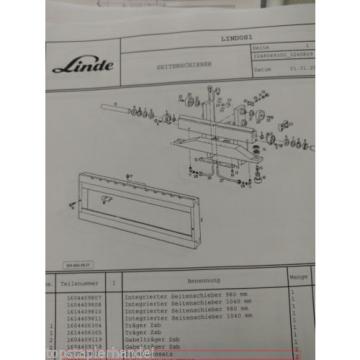 Kit tenuta per intetgl Traslatore Linde 0009629002 E12/15/16/20 BR 322, 324