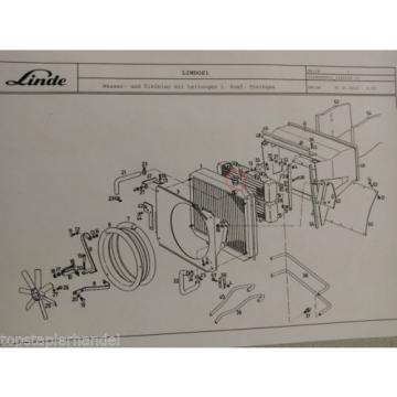 Kühlerdeckel Linde 0009184606 H12/15 H20/25/30/35/40 BR 330,331,332