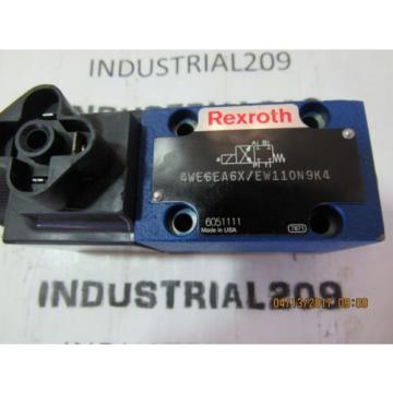 REXROTH HYDRAULIC VALVE 4WE6EA6X/EW110N9K4 Origin