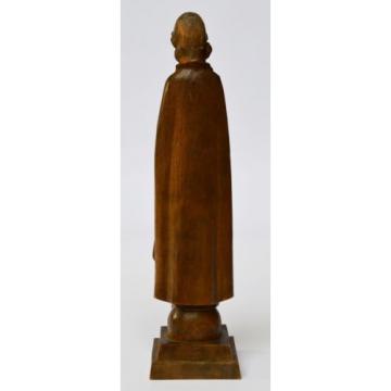 Skulptur Holz Linde handgeschnitzt betende Madonna Maria Muttergottes Höhe 21 cm