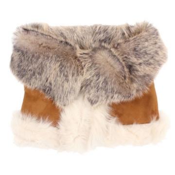 NEW UGG Scarf Linde Snood Sheepskin Shearling $600 retail