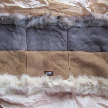 NEW UGG Scarf Linde Snood Sheepskin Shearling $600 retail