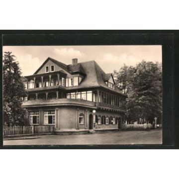 tolle AK Sitzendorf, Straßenpartie am Hotel zur Linde