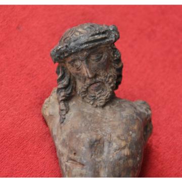 Christusfigur, spätgotisch, 1500-1530, Bayern/Österreich, Linde, gefasst, 25 cm,