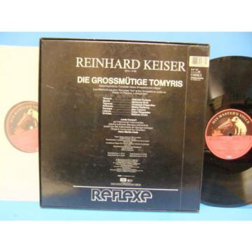 R Keiser Die Grossmutige Tomyris Hans-Martin Linde 1988 NM 2LP Box EMI 749466