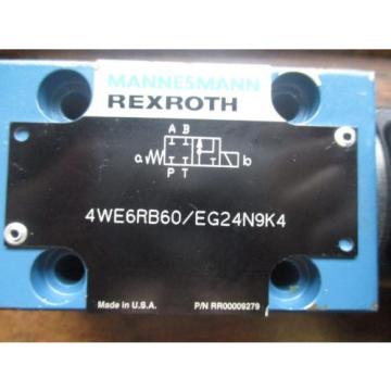 Origin REXROTH VALVE 4WE6RB60/EG24N9K4