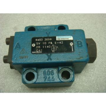 Origin, REXROTH, HYDRAULIC CHECK VALVE, SV10PB242, Origin NO BOX