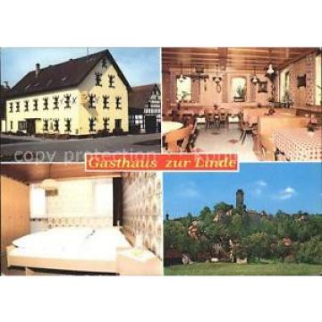 71935065 Neuhaus Pegnitz Gasthaus zur Linde Gastraum Zimmer Burg Neuhaus a.d.Peg