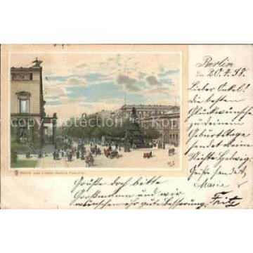 41790229 Berlin Unter den Linde Denkmal Friedr. d. Gr. Litho Berlin