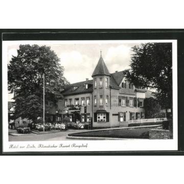 tolle AK Rengsdorf, Blick auf Hotel zur Linde, Bes. W. Belker