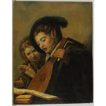 Autografato J. v. del Linde Jr Discorso Bambini Tipo di Rembrandt od. Manico ?