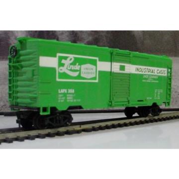 HO Scale Life-Like Linde Union Carbide 40&#039; Sliding Door Box Car LAPX #358