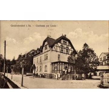 Ak Großröhrsdorf im Kreis Bautzen, Gasthaus zur Linde, Ernst Seifert - 1422726