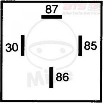 Arbeitsstromrelais 12V 4 polig MINI RELAY 12V