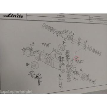 Gasket 26x53x3,4 für Steering axle Linde 0009610431 H20/25/30 E14/16/18/20 etc