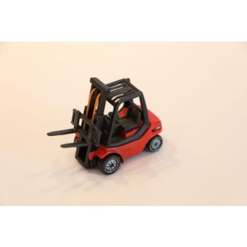 Siku Set 1625 Pritschenwagen MAN VW mit Gabelstapler Linde H30 und 2 Paletten