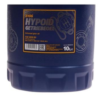 10 Liter 80W-90 Mannol Hypoid Getriebeöl Schaltgetriebe Öl Achsöl API GL4 GL5 LS