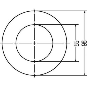 Hella Positionsleuchte Markierungsleuchte Tagfahrlicht 12 LED 24V 2PF008405-051