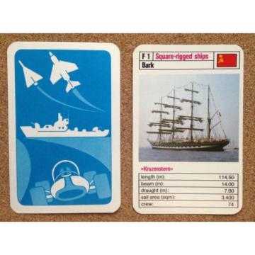 TOP TRUMPS Single Card SAILING SHIPS - Various